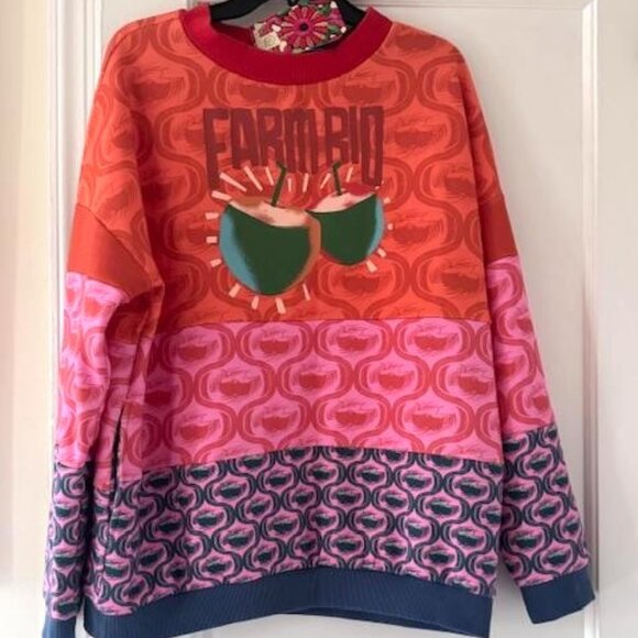 FARM Rio Coconut Oversized Sweatshirt - Picture 4 of 10